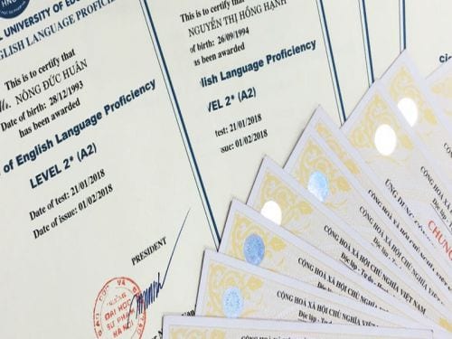 Làm Bằng Anh Văn Đủ Loại Giúp Bổ Túc Hồ Sơ An Toàn Nhanh Chóng