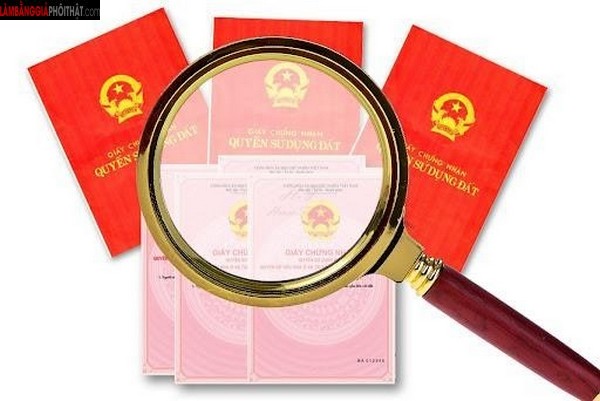 Chuyên Làm Sổ Đỏ Giả - Sổ Hồng Giả Phôi Thật Uy Tín