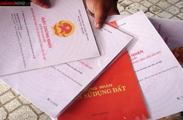 Chuyên Làm Sổ Đỏ Giả - Sổ Hồng Giả Phôi Thật Uy Tín