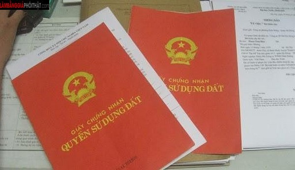 Chuyên Làm Sổ Đỏ Giả - Sổ Hồng Giả Phôi Thật Uy Tín
