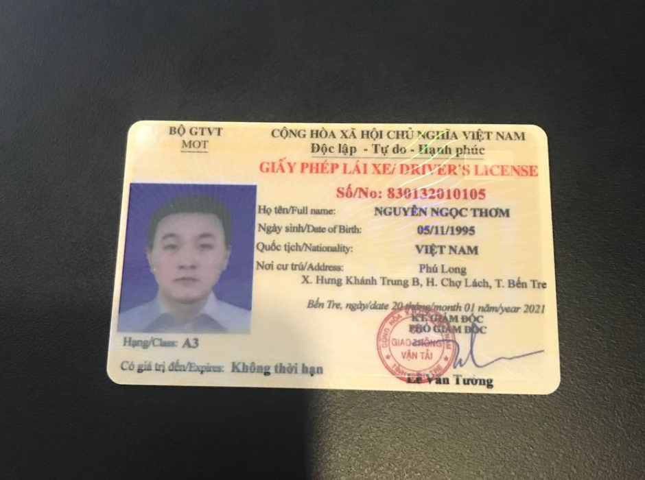 Làm Bằng Lái Xe Máy Đảm Bảo Sử Dụng Được Khi Bị Kiểm Tra