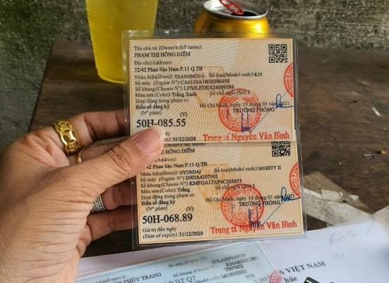 Thông tin về cavet xe có mã QR mới nhất