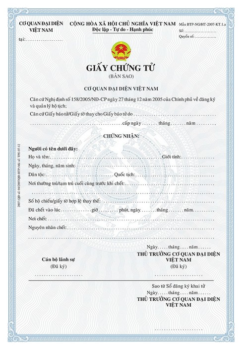 Làm Giấy Khai Tử Giả Giả Bao Sử Dụng Để Thừa Kế Tài Sản