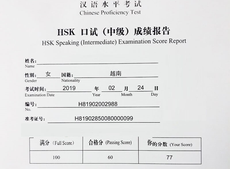 Các loại chứng chỉ tiếng Trung phổ biến mà Làm Bằng Giả Phôi Thật Nhận Làm