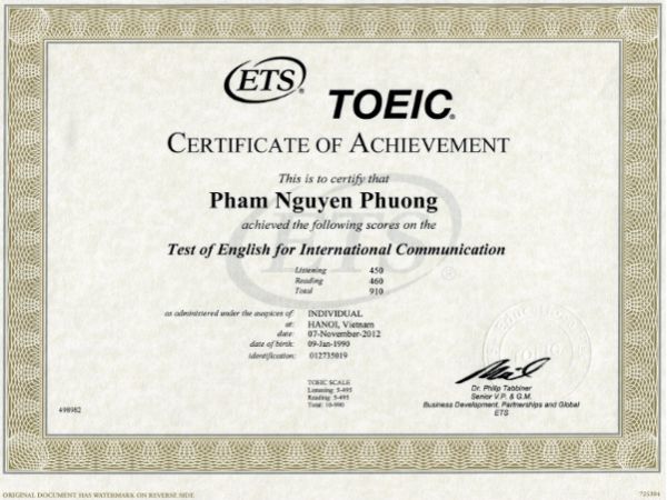 Nâng cao kỹ năng ngoại ngữ với các chứng chỉ uy tín