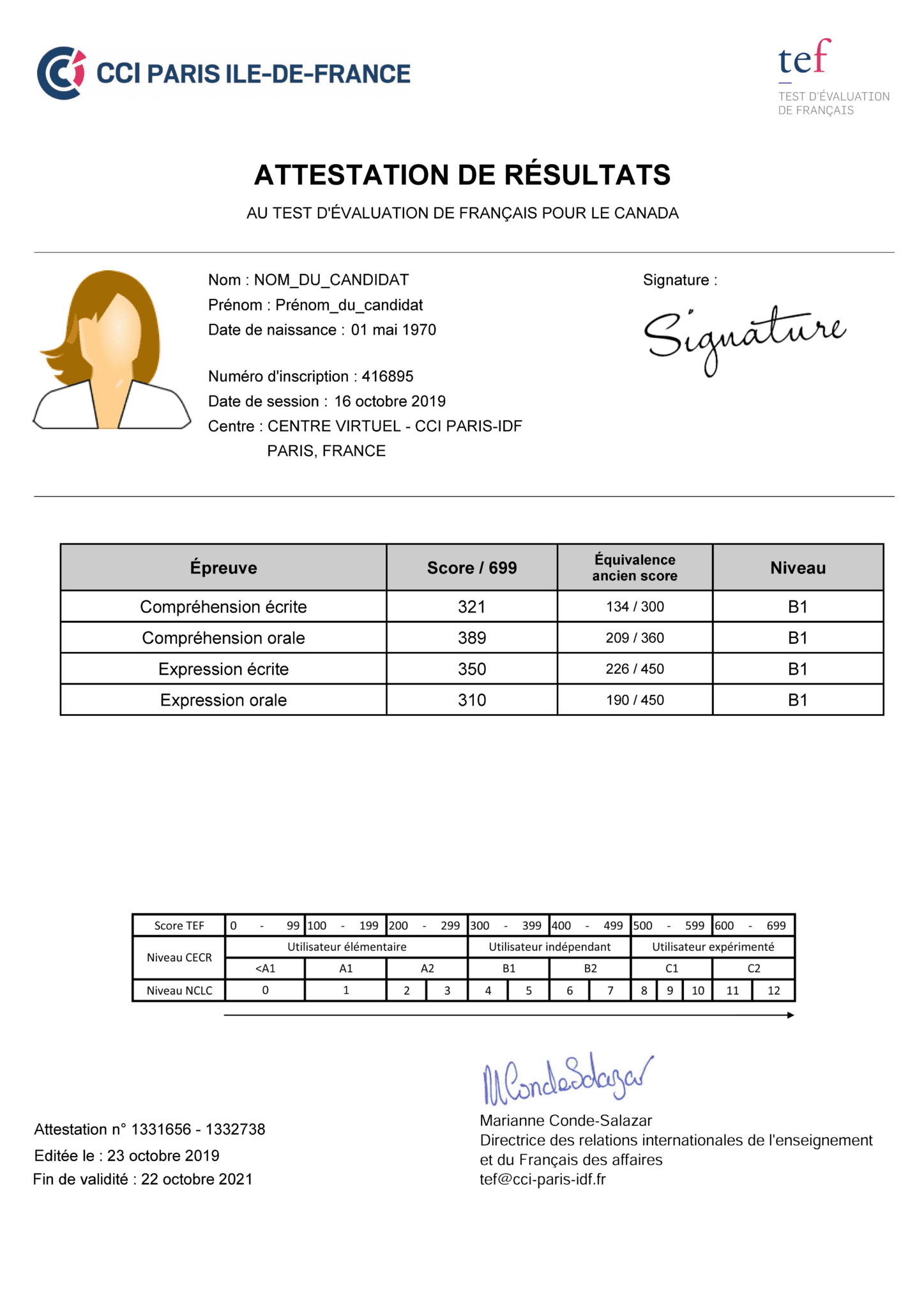 Làm chứng chỉ tiếng Pháp TEF (Test d'Évaluation de Français)