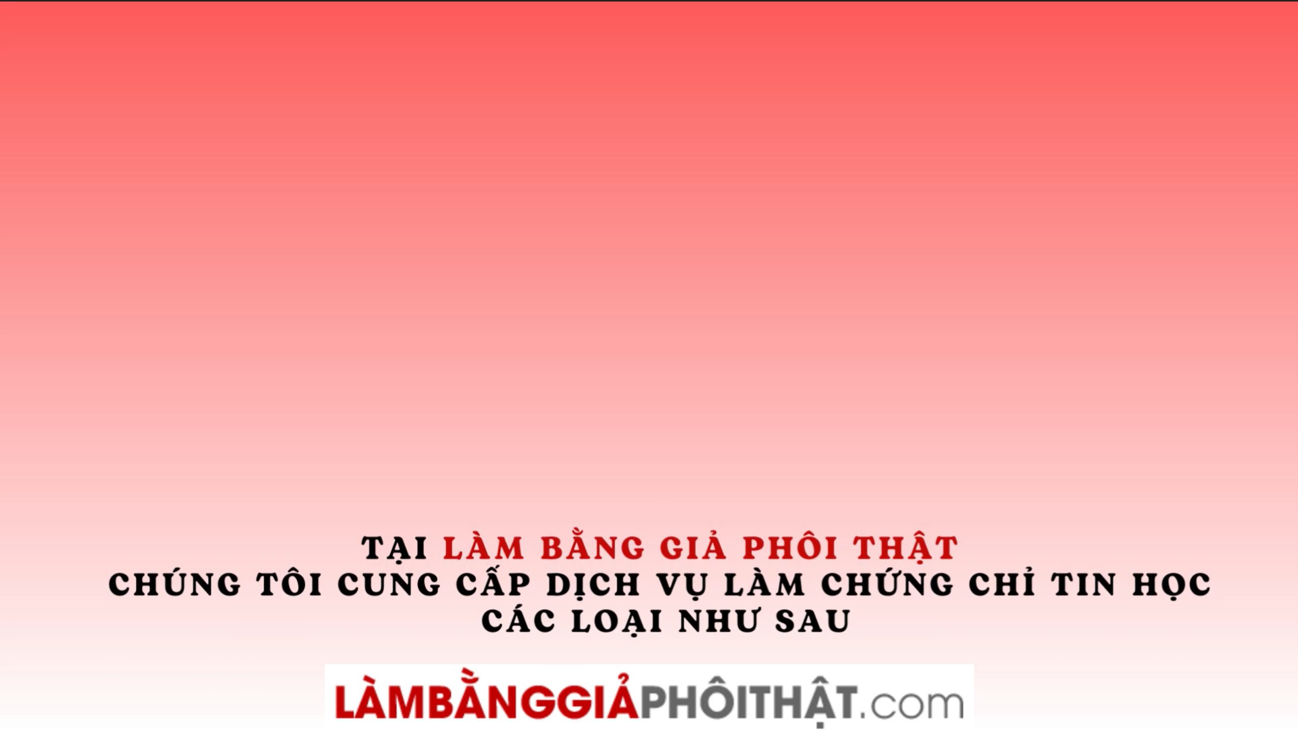 Làm Chứng Chỉ Tin Học Đảm Bảo Sử Dụng Trên Cả Nước