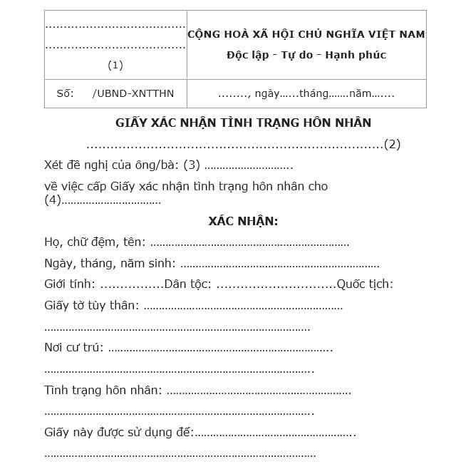Làm Giấy Chứng Nhận Độc Thân Giả Như Thật Trên Toàn Quốc