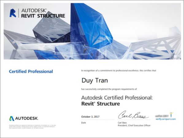 Autodesk Certified Instructor (ACI) - Chứng chỉ giảng viên AutoCAD
