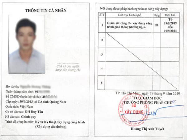 Bảng giá làm chứng chỉ giám sát cơ điện lấy ngay tại Làm Bằng Giả Phôi Thật