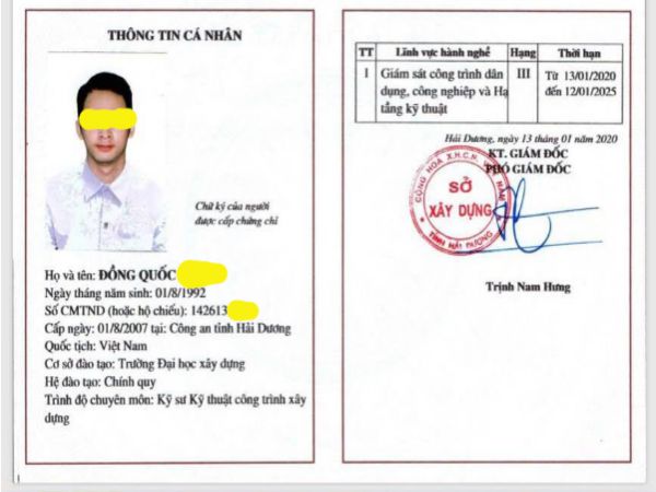 Làm chứng chỉ giám sát cơ điện lấy ngay tại Làm Bằng Giả Phôi Thật