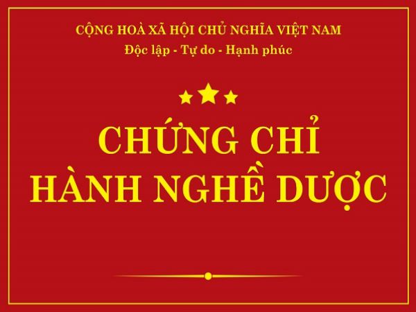 Làm chứng chỉ hành nghề dược giả uy tín tại Làm Bằng Giả Phôi Thật