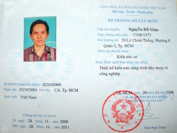 Sở hữu chứng chỉ hành nghề Kiến Trúc Sư là một bước ngoặt trong tương lai