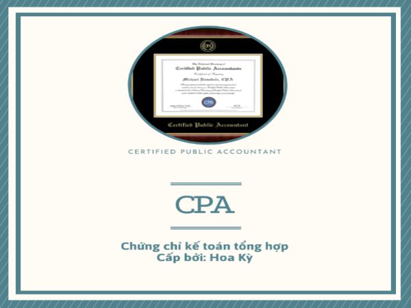 Chứng chỉ CPA (Certified Public Accountant)