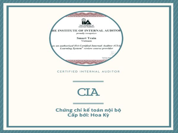 Chứng chỉ CIA (Certified Internal Auditor)