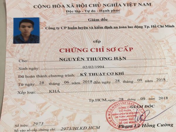 Chứng chỉ nghề cơ khí và những điều cần biết