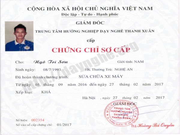 Giá cả làm chứng chỉ nghề cơ khí lấy ngay tại Làm Bằng Giả Phôi Thật