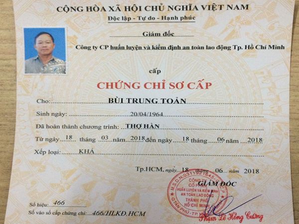 Các bước đăng ký làm chứng chỉ nghề cơ khí lấy ngay tại Làm Bằng Giả Phôi Thật