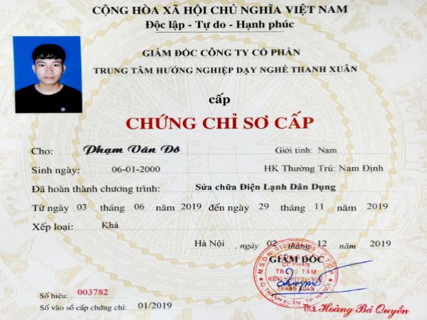 Khái niệm xoay quanh chứng chỉ nghề điện