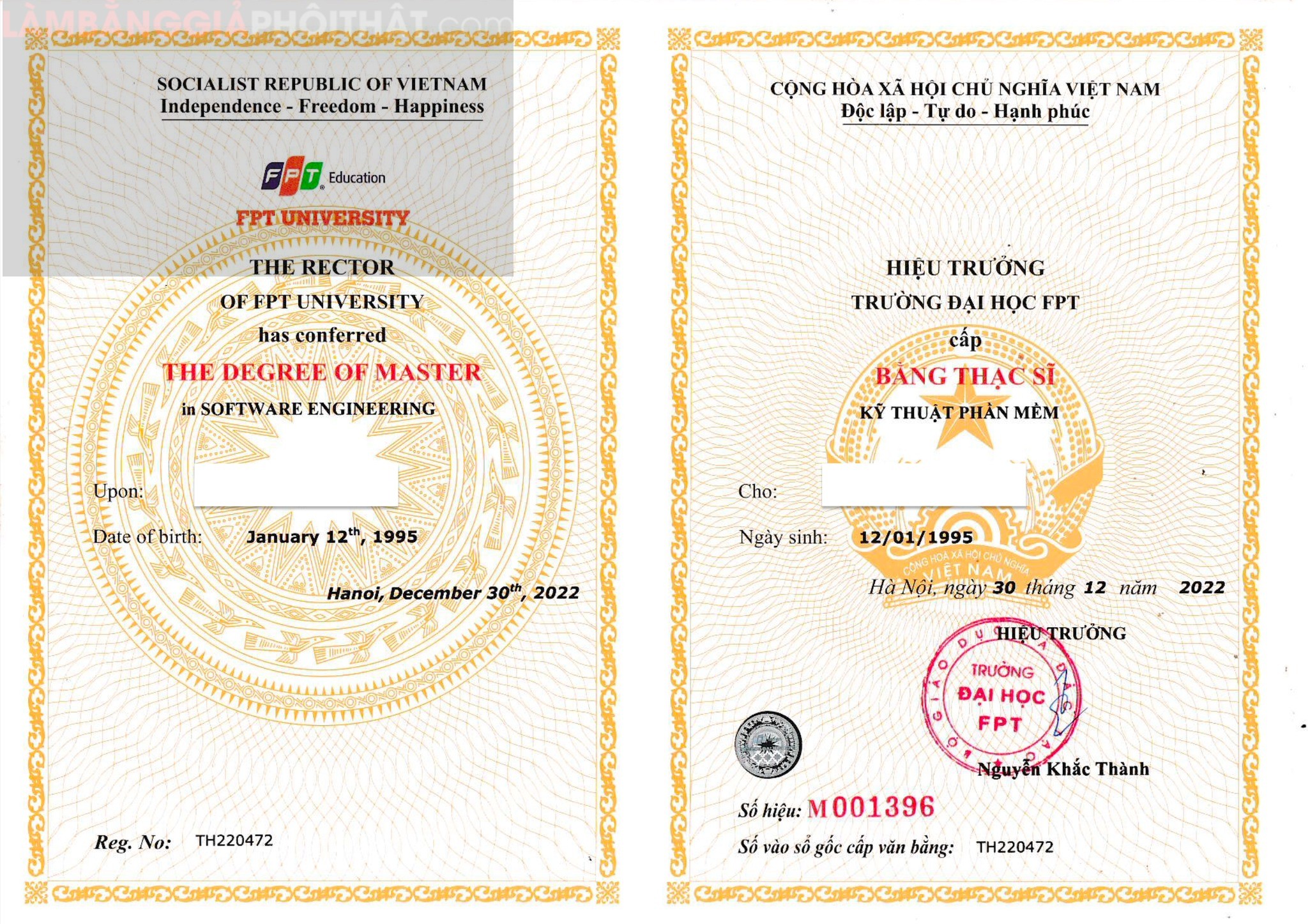 Làm Bằng Đại Học FPT Chất lượng - Không Cần Đến Trường
