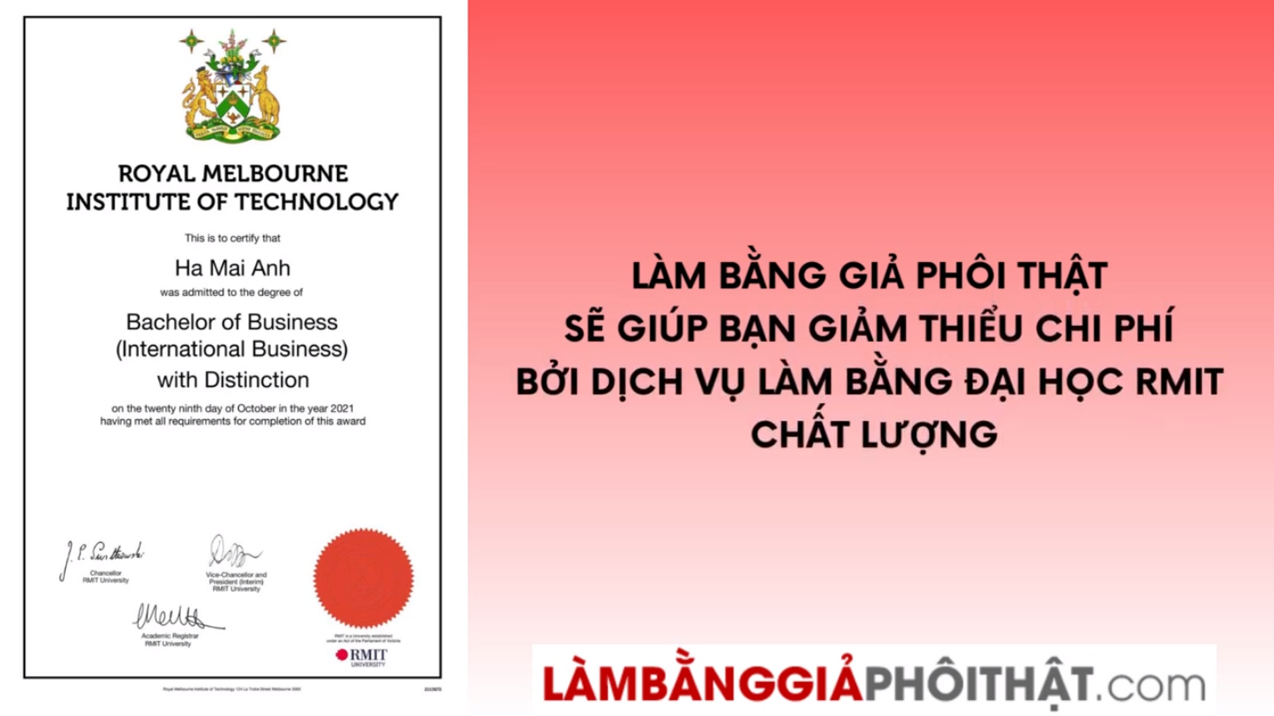 Làm Bằng Đại Học RMIT Tránh Được Học Phí Cao Của Trường