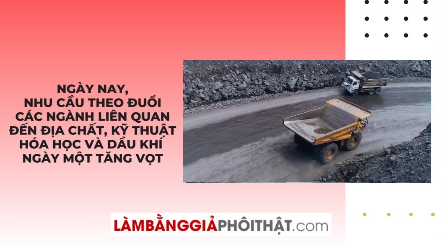 Làm Bằng Đại Học Địa Chất Với Phôi Gốc Không Cần Thi