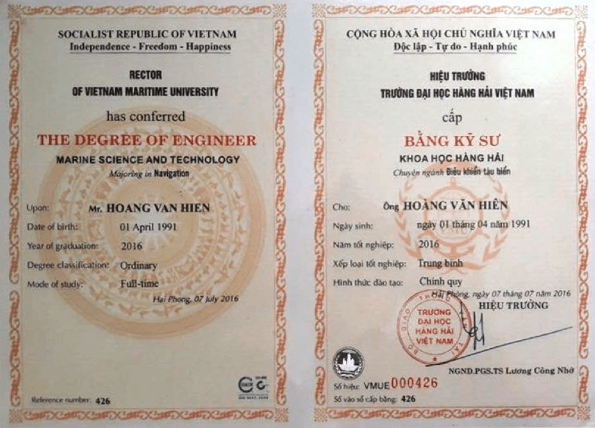 Làm Bằng Đại Học Hải Phòng Bao Sử Dụng Trên Cả Nước
