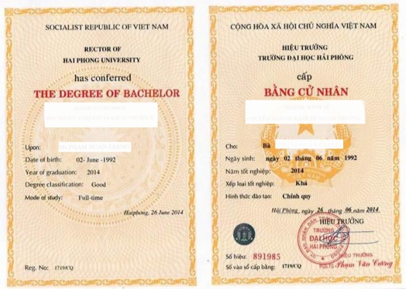 Làm Bằng Đại Học Hải Phòng Bao Sử Dụng Trên Cả Nước