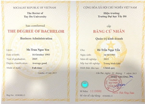 Liên hệ Làm Bằng Giả Phôi Thật để có bảng điểm đại học nhanh và như ý
