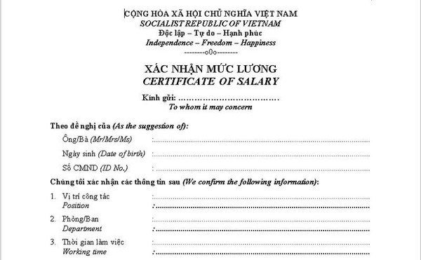 Các Bước Thực Hiện Bảng Lương Giả Tại Làm Bằng Giả Phôi Thật