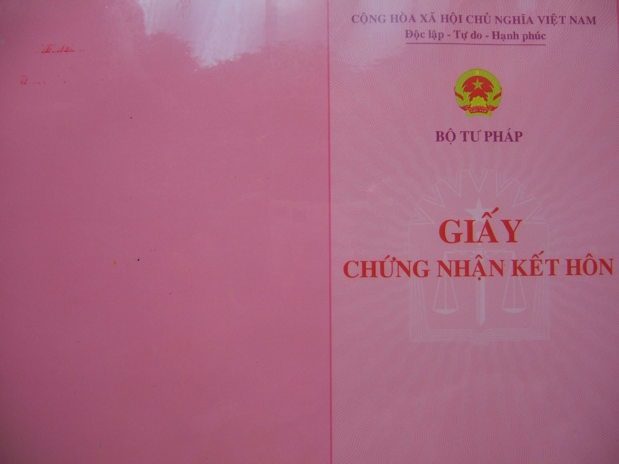 Làm Giấy Đăng Ký Kết Hôn Giả Không Cần Sổ Hộ Khẩu