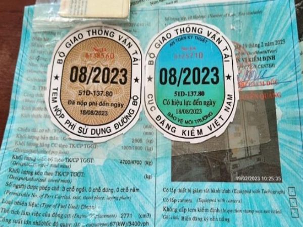 Làm Giấy Đăng Kiểm Giả Đầy Đủ Sổ Đăng Kiểm Bao Lưu Thông