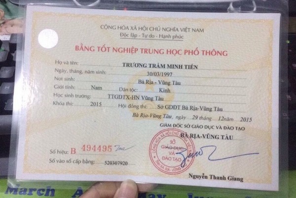 Yếu tố ảnh hưởng giá bằng cấp 3 giả tại Vũng Tàu