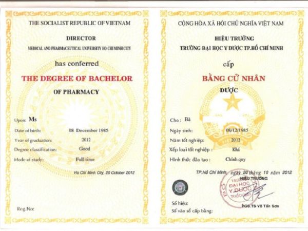 Bảng giá dịch vụ làm bằng đại học tại chức tại Làm Bằng Giả Phôi Thật